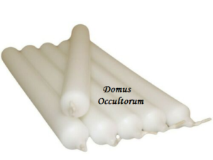 Candela Stilo (cilindrica) Bianca