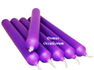 Candela Stilo (cilindrica) Viola Colore Pieno 1 Kg