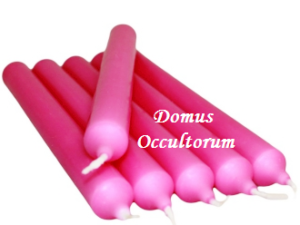 Candela Stilo (cilindrica) Rosa Colore Pieno 1 Kg