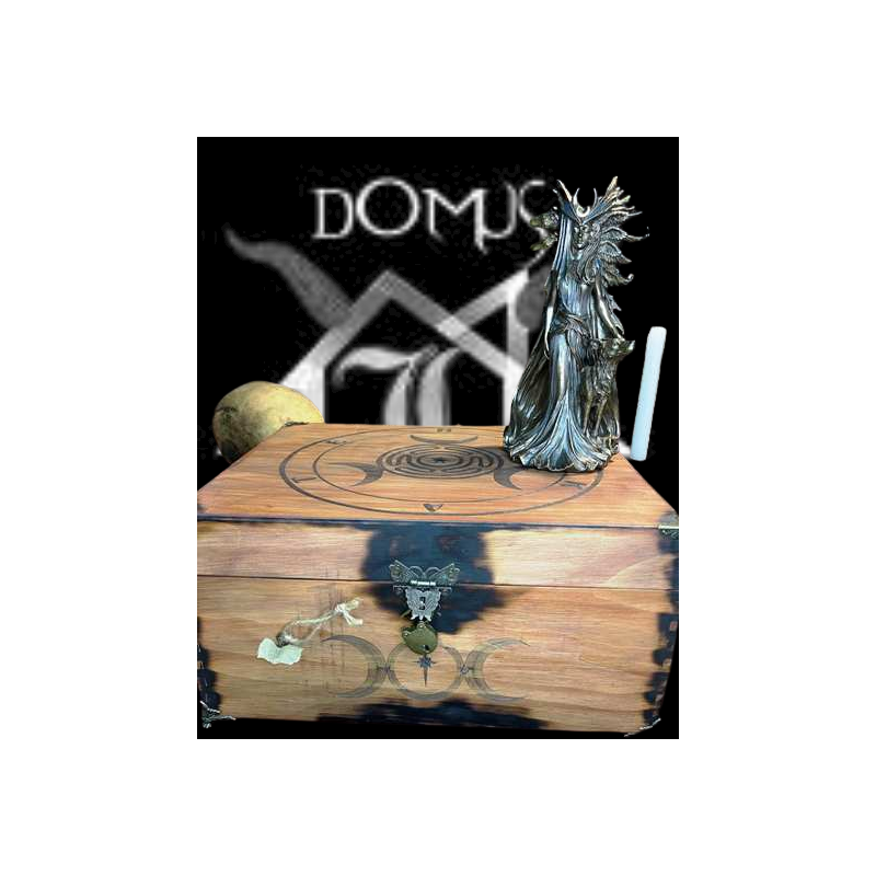 BAULETTO LEGNO TESSUTO SCOZZESE BORDO GRANDE CM 33X20,5XH21,5 - Foto 2