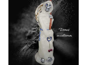 Candela Santa Muerte Bianca