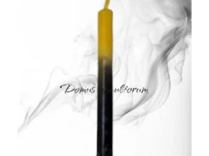 Candela Stilo Giallo/Nero 15 cm