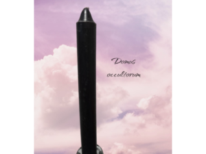 Candela Stilo (cilindrica) Nera Colore Pieno 1kg