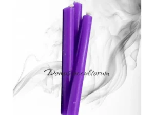 Candele Stilo Viola 15 cm Unità