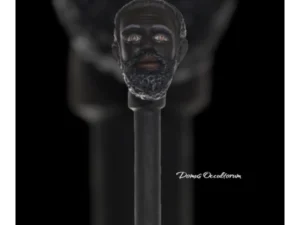 Bastone da passeggio Nero