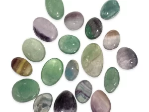 Fluorite Multicolor Burattata AB, 2-3 cm.