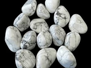 Howlite Burattata A, 2-3 cm.